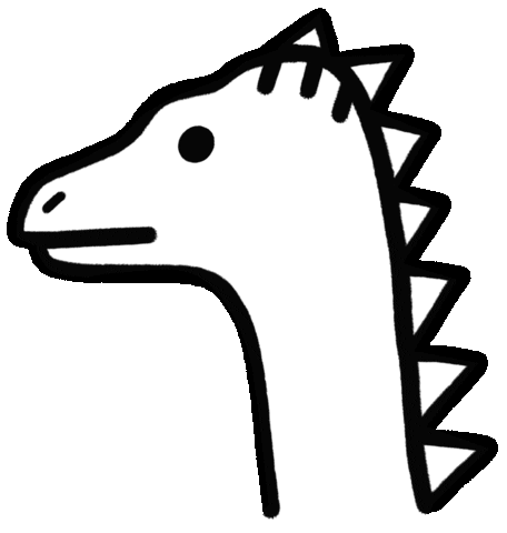 Ravages animal dragon dinosaur boyfriend Sticker