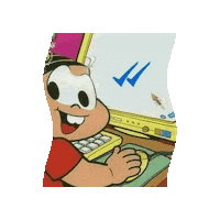 Turma Da Monica Meme Sticker by Database數據