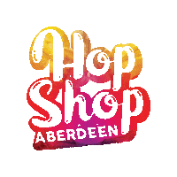 HopShopAberdeen craft beer westhill service station aberdeen beer westhillservicestation Sticker