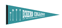 Flag Sticker by Eckerd College