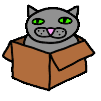 Control Center Cat Sticker