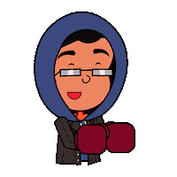 Cartoon Box Sticker