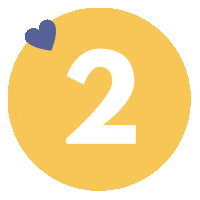 Number Dos Sticker by laukyts