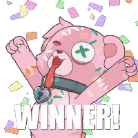 We Did It Win Sticker by Masters of Mayhem