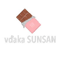 SunsanSlovakia cokolada sunsan sunsansk cokoladova Sticker