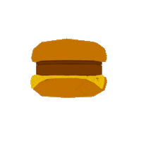 Hungry Fast Food Sticker