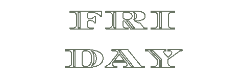 Black And White Friday Sticker