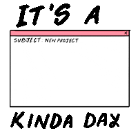 Sorry Anxiety Sticker by The Good Type Co