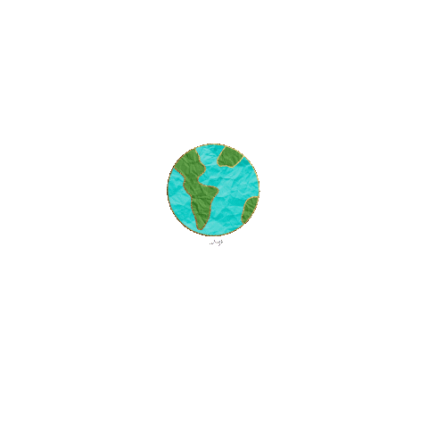 StickgirlProductions giphyupload world earth planet Sticker