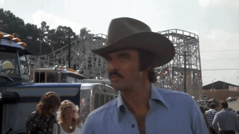 smokey and the bandit GIF by hero0fwar
