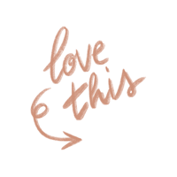 Arrow Love Sticker