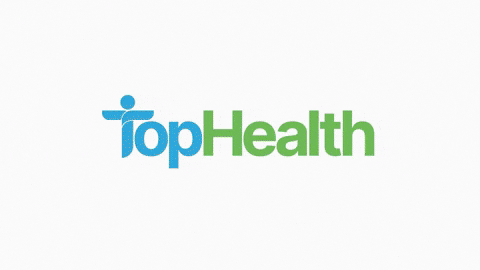 top_health giphyupload clinic tophealth logo tophealth medical clinics GIF