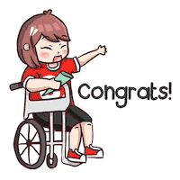 Happy Congrats Sticker by Change.org Indonesia