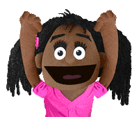 Happy Cheer Sticker by Fluffy Friends