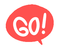 Go Away Running Sticker by Ai and Aiko