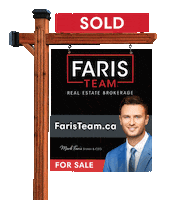 FarisTeam realestate sold ontario soldsign Sticker