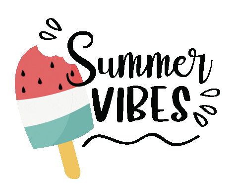 Summer Ice Sticker by Juwel-lettering