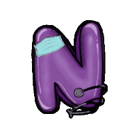 N Sticker by Northwestern University Feinberg School of Medicine