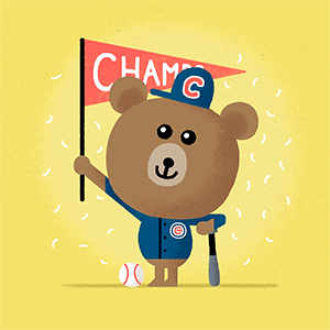 world series chicago GIF by Bernstein-Rein