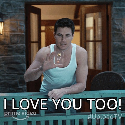 Robbie Amell Love GIF by Amazon Prime Video