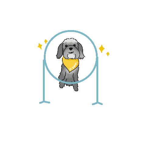 Cute Dog Pippa Sticker
