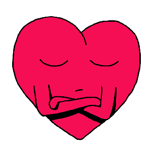 Over It Love Sticker