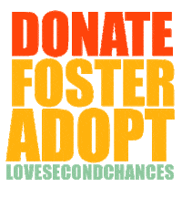 Dog Help Sticker by lovesecondchances