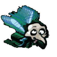 Comic Book Fly Sticker by Craniacs World