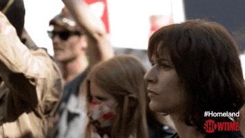claire danes mask GIF by Showtime