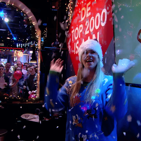 confetti top 2000 GIF by NPO Radio 2