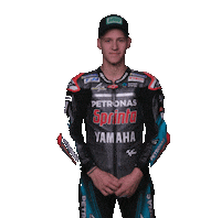fabio quartararo ok Sticker by MotoGP