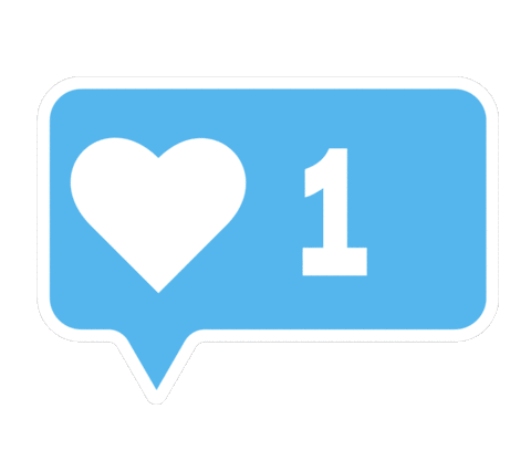 Heart New Post Sticker