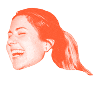 Head Julie Sticker by KREATIVES