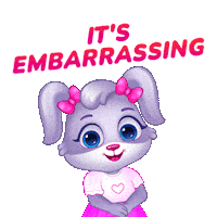Feeling Such A Shame Sticker by Lucas and Friends by RV AppStudios