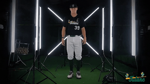 Tulane Rollwave GIF by GreenWave