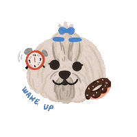 Dog Illustration Sticker by Ann of Facedit