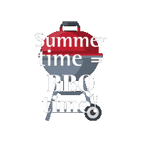 Summer Barbecue Sticker by Aubrey Allen