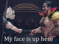 Cloud Strife Face GIF by PlayStationDE