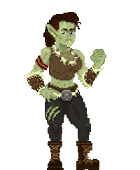 Pixel Dnd Sticker