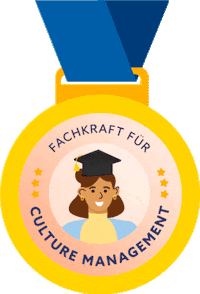 Gold Badge Sticker by thekey.academy