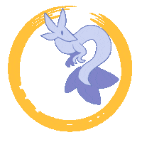 Water Dragon Dance Sticker