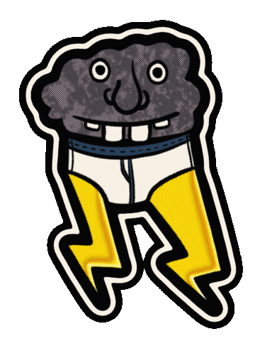 Rory113 giphyupload art joke weather Sticker