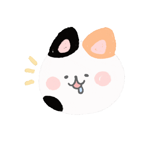 Hungry Cat Sticker