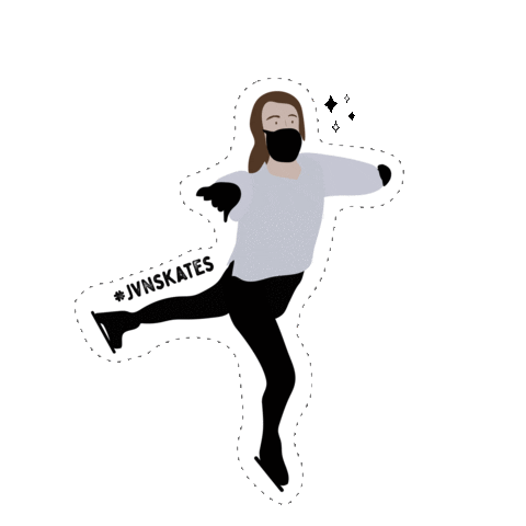 Netflix Skate Sticker by Tracey Hoyng