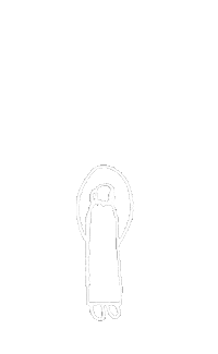 Hair Ghost Sticker