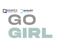 Woman Power Sticker by Dasart