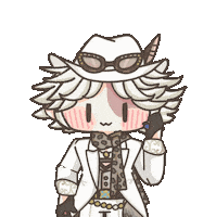 Identity V Gambler Sticker by Fluffy the Thunder God 雷神阿毛