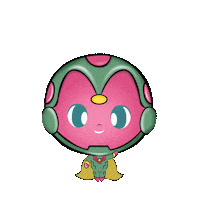 Cartoon Space Sticker