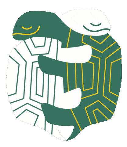 Turtle Love Sticker