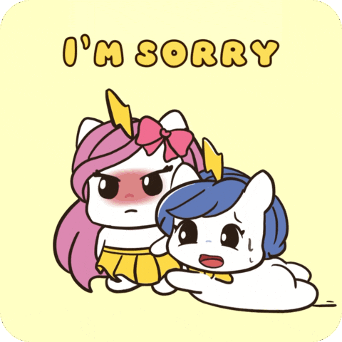 Im Sorry Forgive Me GIF by Brave Unicorn